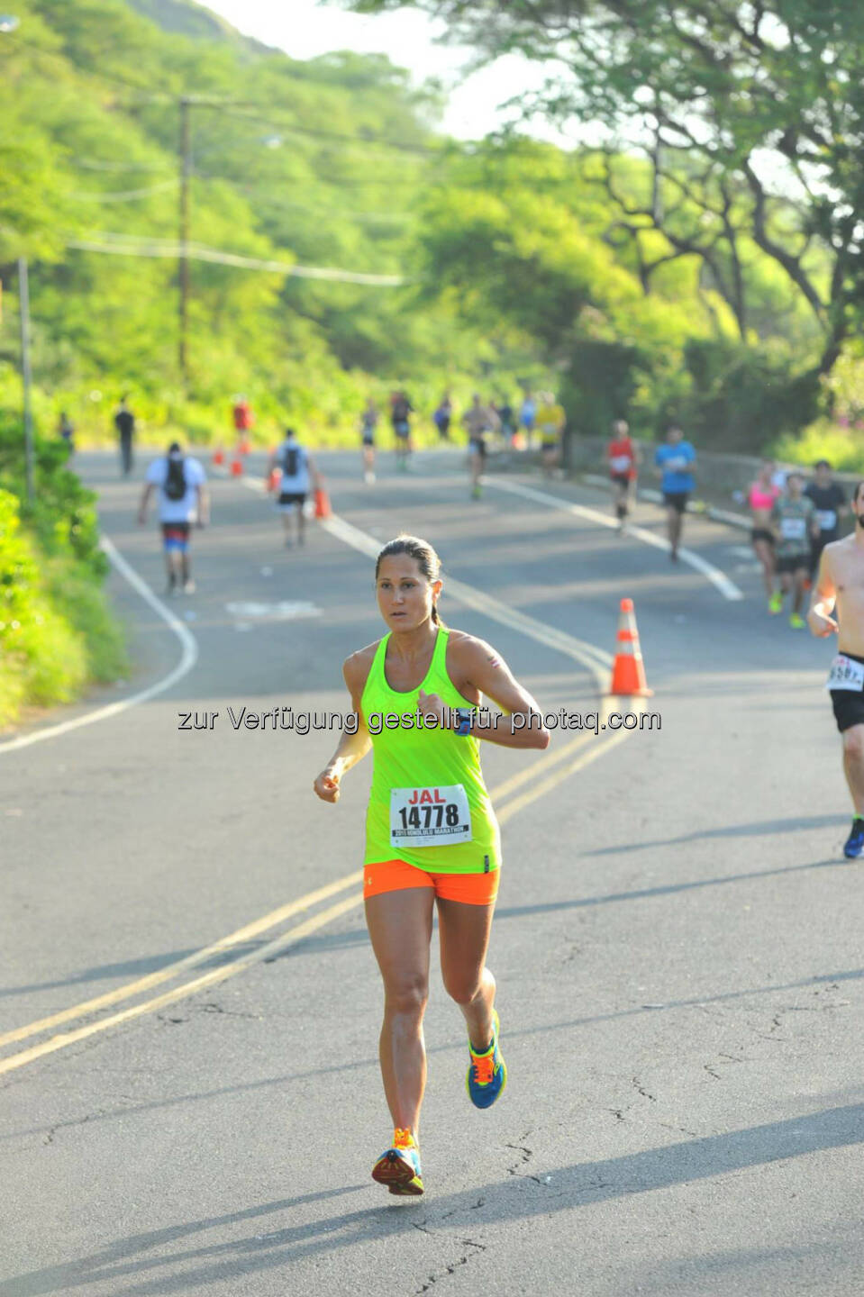 beim Honolulu Marathon