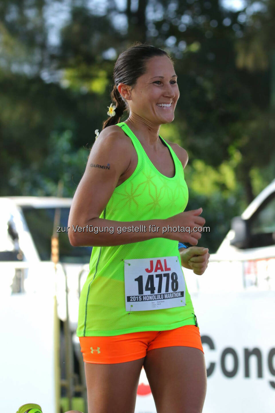 beim Honolulu Marathon