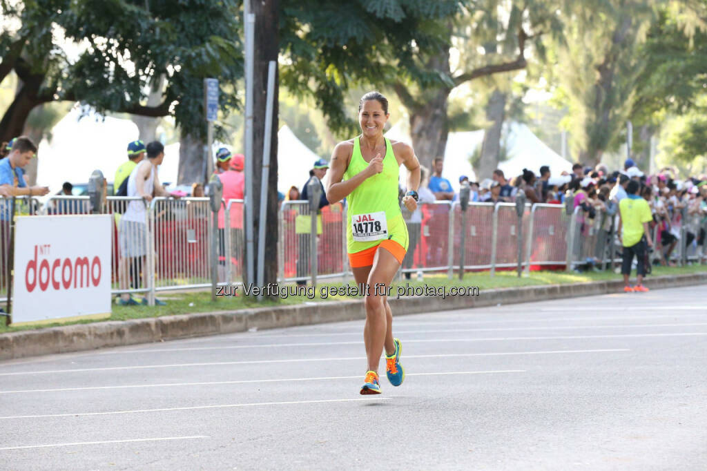 beim Honolulu Marathon (28.12.2015) 