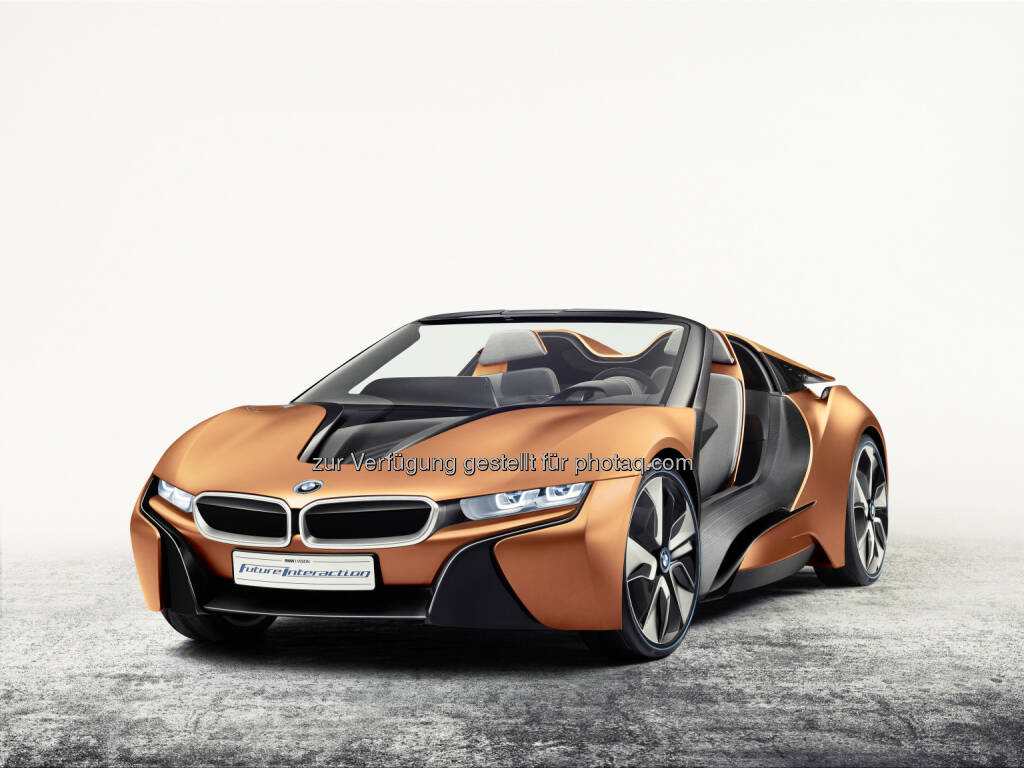 BMW i Vision Future Interaction : BMW Group auf der Consumer Electronics Show 2016 (CES; 6. bis 9. Januar 2016 in Las Vegas) : Messeauftritt unterstreicht die führende Position im Bereich Connected Car : © BMW Group, © Aussendung (06.01.2016) 