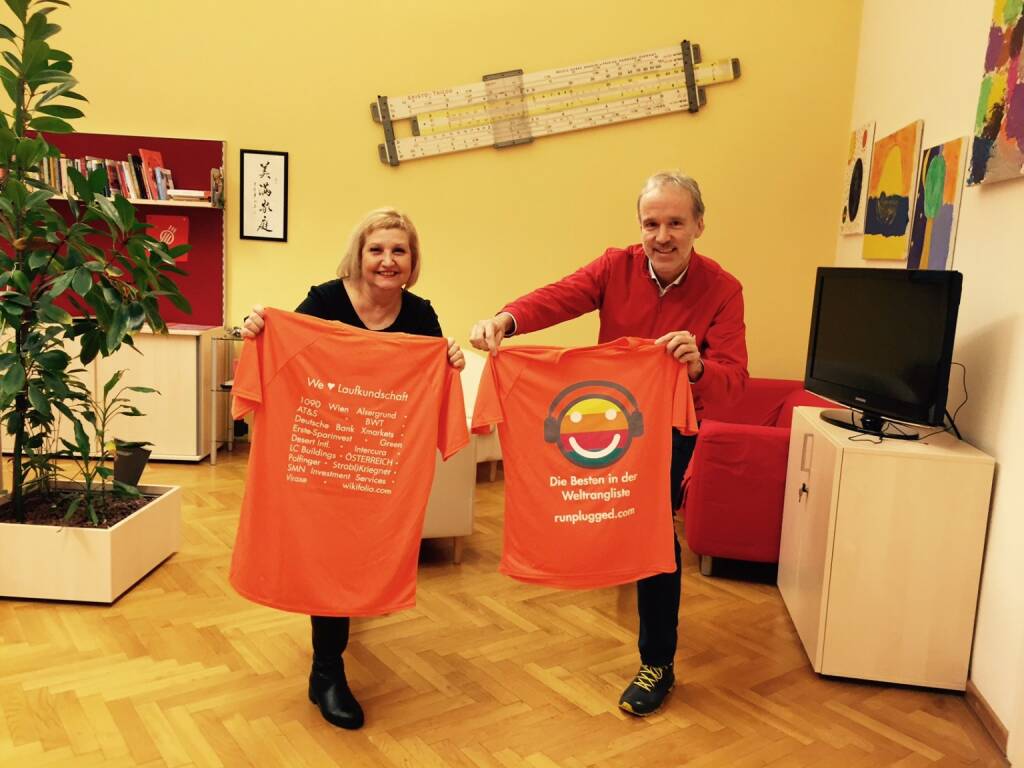 We Love Laufkundschaft: 1090 Bezirksvorsteherin Martina Malyar und Christian Drastil (07.01.2016) 