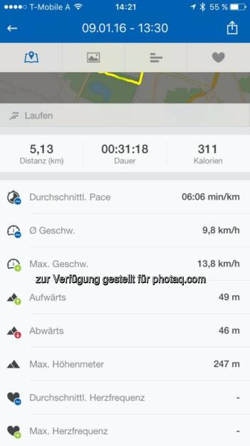 Lauf am 9.1., © Angelika Altmann-Haumer (09.01.2016) 