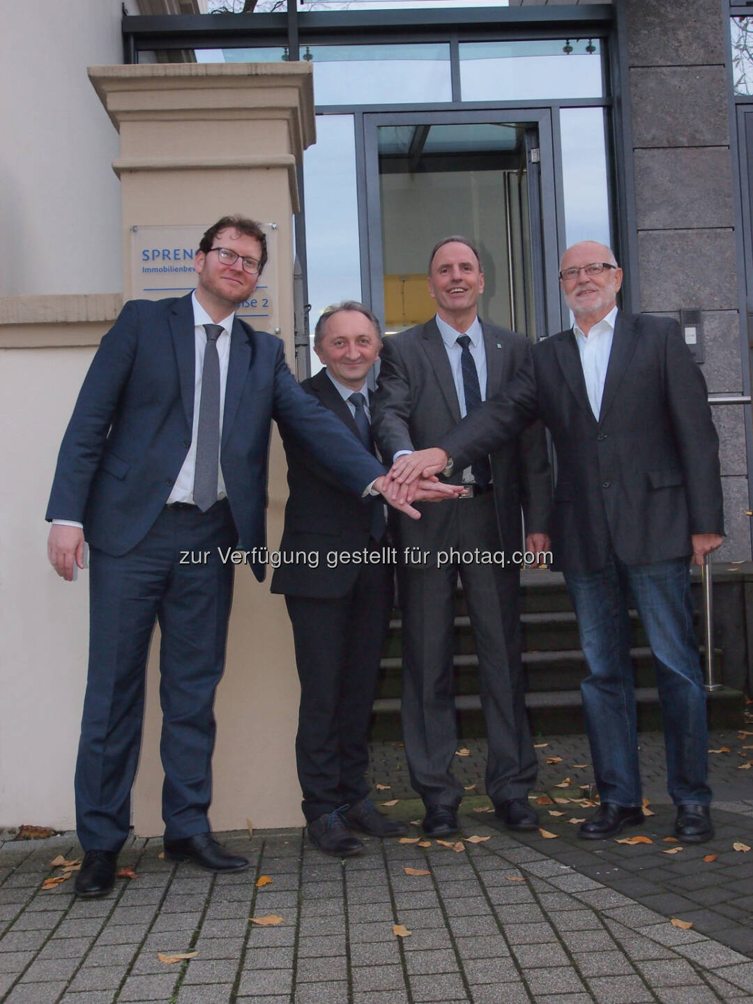 Jan Sprengnetter, Günther Schabus und Heinz Raunikar (R&S Software), Hans-Otto Sprengnetter: R&S Software GmbH wird Teil der Sprengnetter Gruppe : Fotocredit: Sprengnetter/R&S