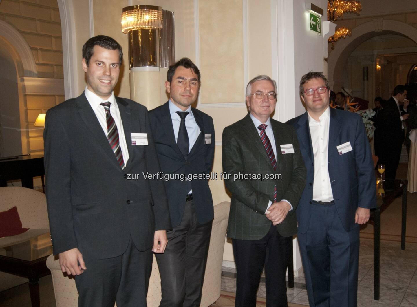 Martin Schereda, Günter Holl, Romuald Bertl, Peter Kraus : Austin/BFP und Peter Kraus luden zum Talk zum Thema Jahresabschluss 2015 – Brennpunkt Bewertung von Beteiligungen und Firmenwerten : Fotocredit: www.financekarriere.at/Kraus