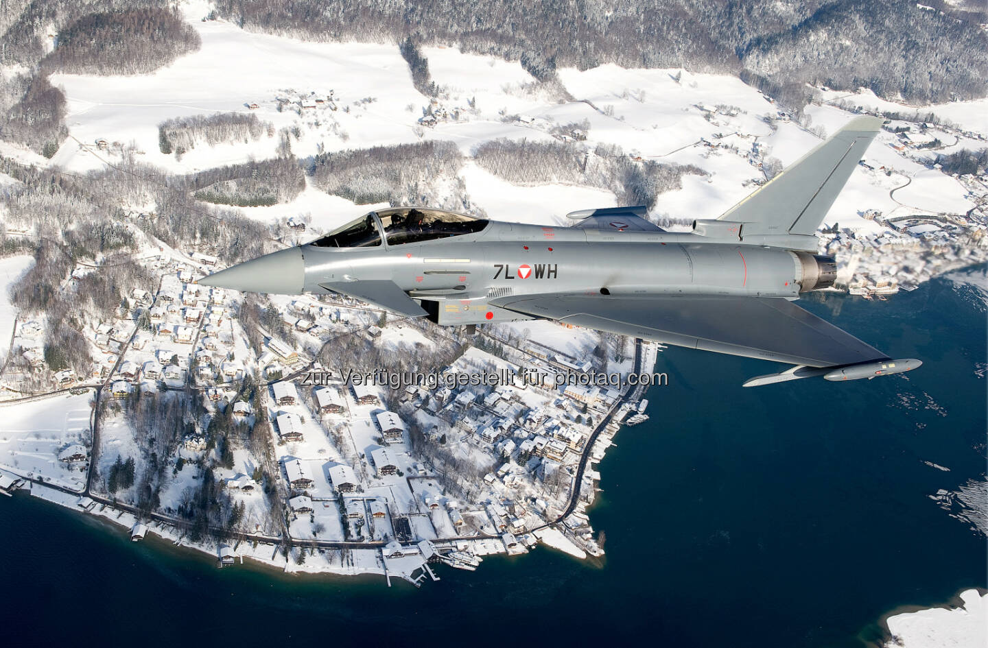 Weltwirtschaftsforum 2016 in Davos: Österreichische Eurofighter werden den Luftraum sichern : Fotocredit: Eurofighter Jagdflugzeug GmbH
