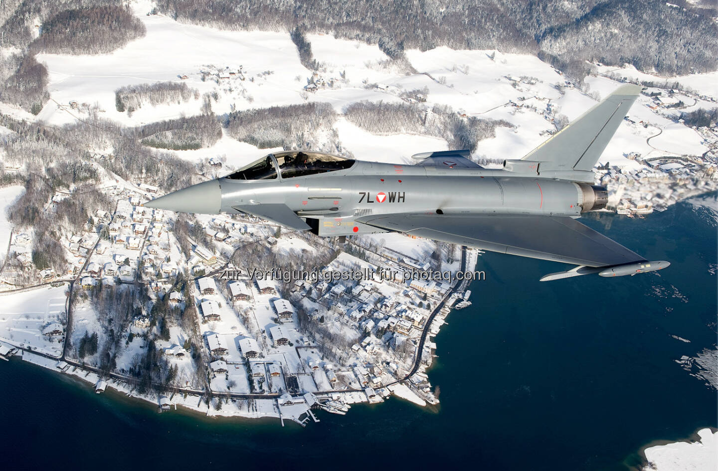 Weltwirtschaftsforum 2016 in Davos: Österreichische Eurofighter werden den Luftraum sichern : Fotocredit: Eurofighter Jagdflugzeug GmbH