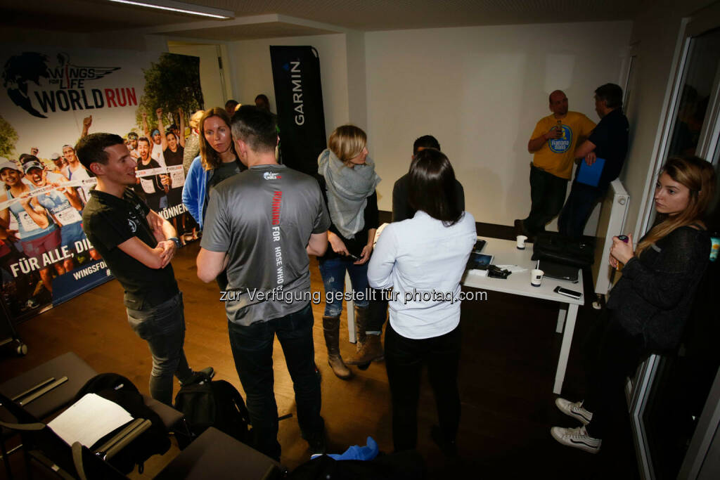 Participants at  the Wings for Life World Run event in Munich 23rd of January 2016 (Bild: Daniel Grund) (24.01.2016) 