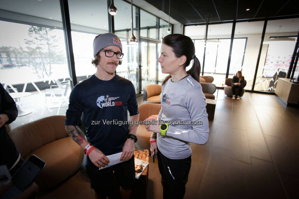Participants at the Wings for Life World Run event in Munich 23rd of January 2016  (Bild: Daniel Grund) (24.01.2016) 