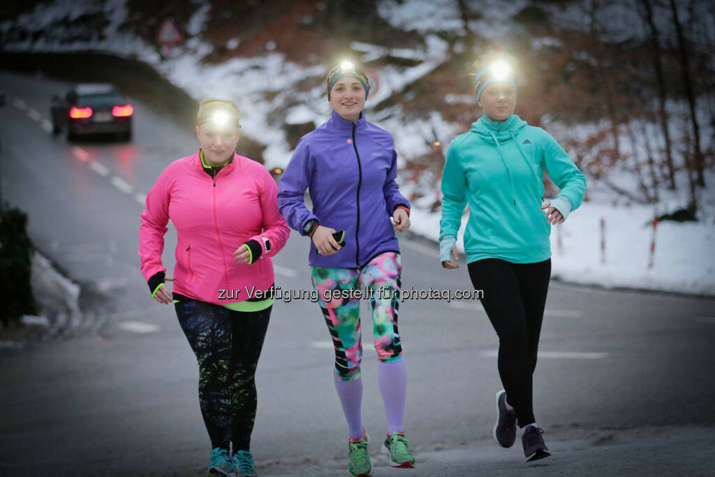 Participants at the Wings for Life World Run event in Munich 23rd of January 2016  (Bild: Daniel Grund) (24.01.2016) 