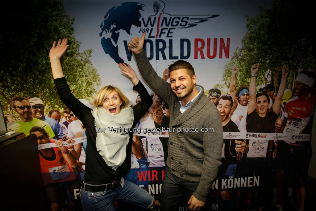 Participants at the Wings for Life World Run event in Munich 23rd of January 2016  (Bild: Daniel Grund) (24.01.2016) 