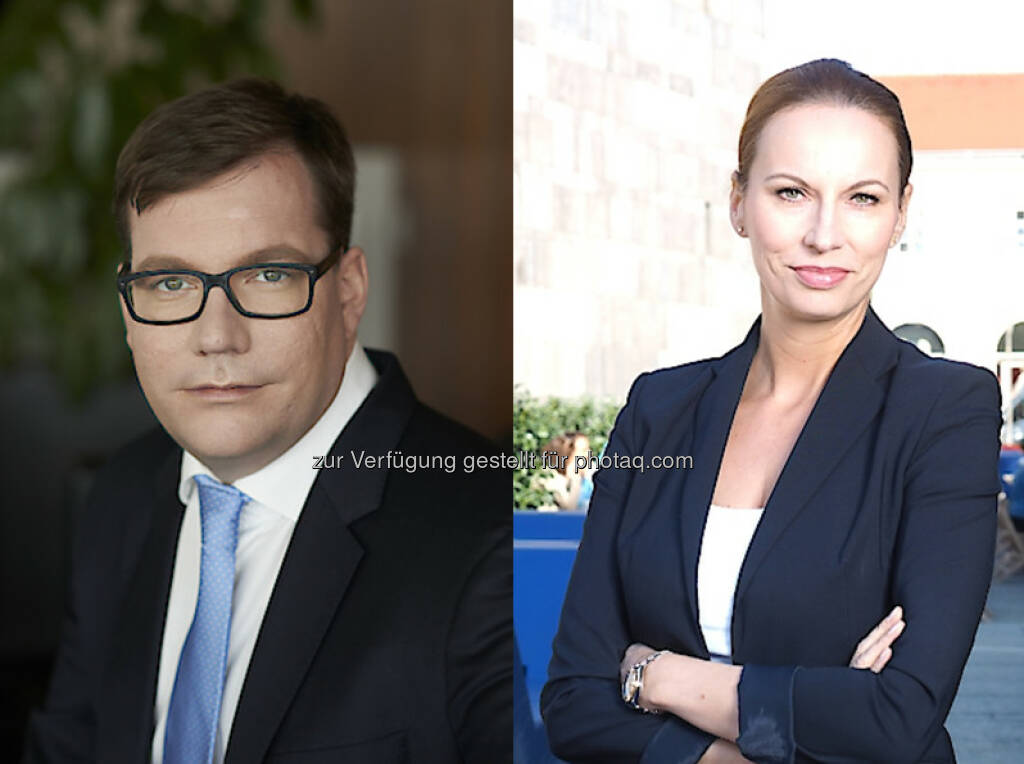 Johannes Vetter, Michaela Huber : Michaela Huber neue Senior Vice President für Sicherheits- und Umweltagenden der OMV, Johannes Vetter folgt als Kommunikationschef : Fotocredit: OMV, © Aussender (28.01.2016) 