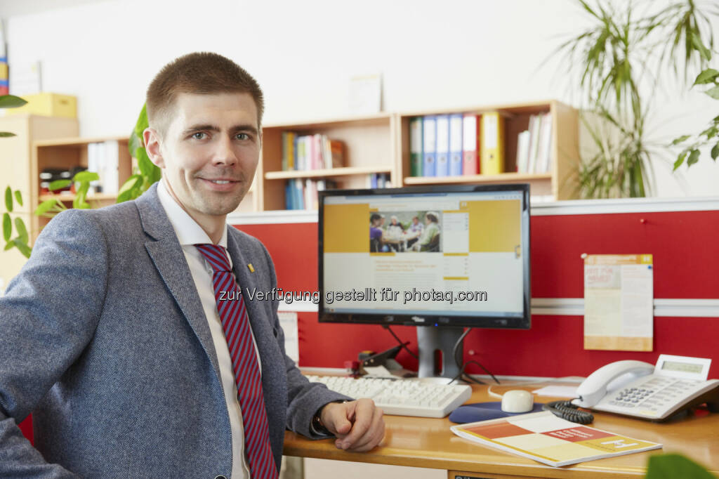 Michael Eibensteiner wurde mit Beginn dieses Jahres die Gesamtleitung der zehn Nachbarschaftszentren des Wiener Hilfswerks übertragen : Fotocredit: Wiener Hilfswerk / Daniel Nuderscher, © Aussendung (02.02.2016) 