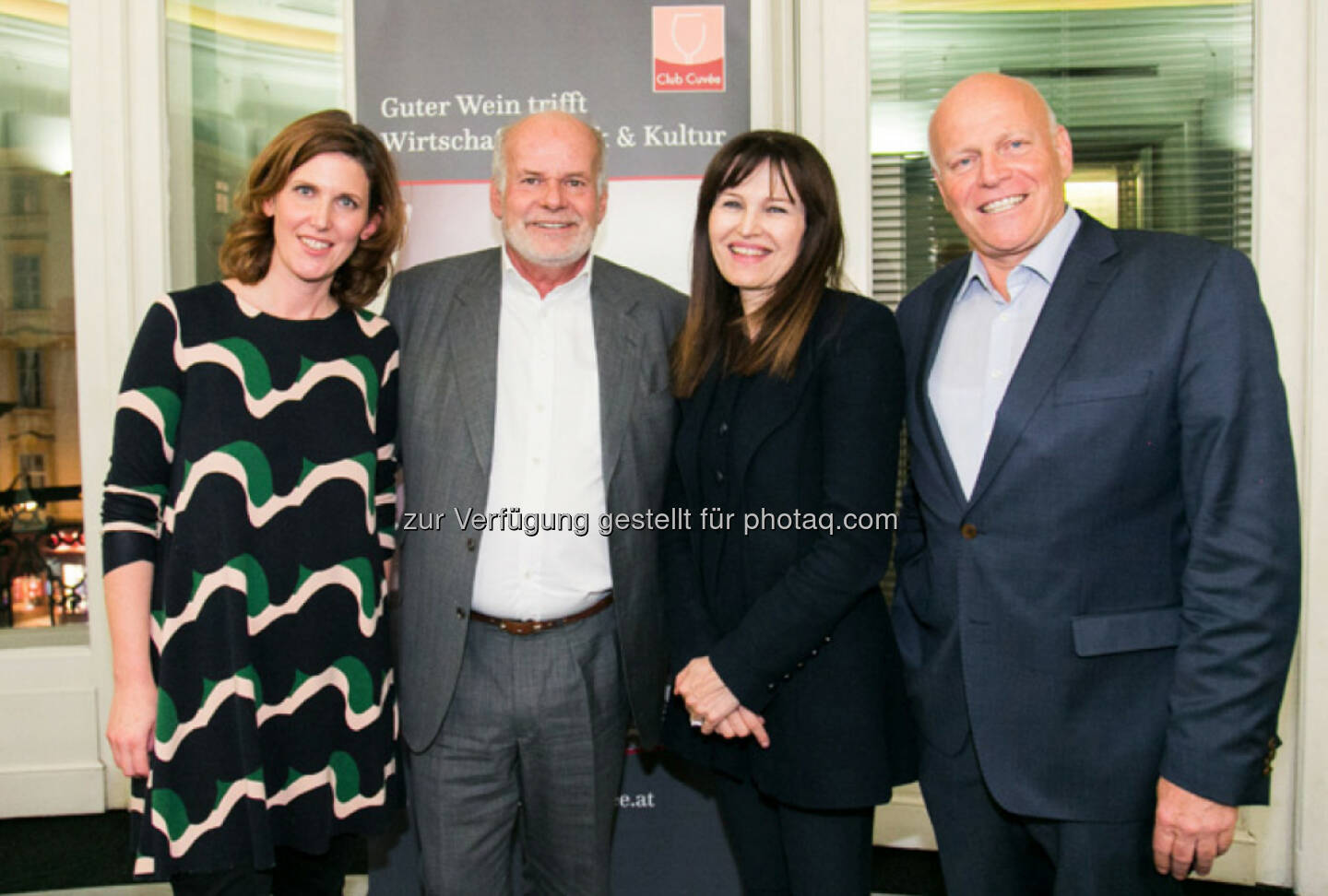 Präsentation Studie zum Thema Angst: Rechtsanwältin Katharina Braun, Rechtsanwalt Manfred Ainedter, Wiener Börse Chefin Birgit Kuras sowie Wirtschaftscoach Ralph Vallon © Christian Mikes