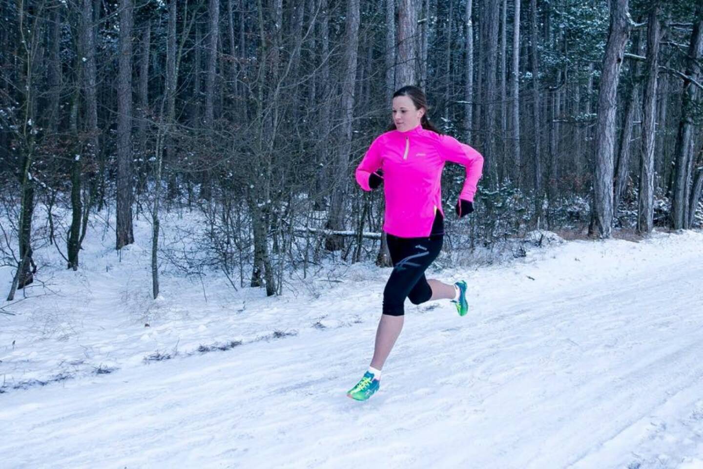 Winterlauf Schnee by https://www.facebook.com/sabine.pata.fotografie