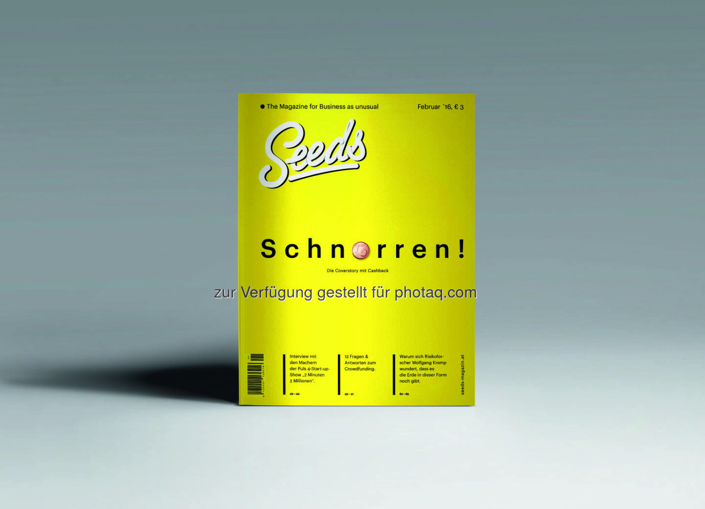 Seeds - das neue Business-Lifestyle-Magazin : Seeds: Das neue Wirtschaftsmagazin für Jungunternehmer und Querdenker : Das echo medienhaus bringt gemeinsam mit dem Mediendienstleister Feuereifer Media Relations GmbH das neue Wirtschaftsmagazin „Seeds“ heraus : Fotocredit: echo medienhaus