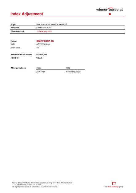 Index Anpassung, Seite 2/2, komplettes Dokument unter http://boerse-social.com/static/uploads/file_612_index_anpassung.pdf (08.02.2016) 