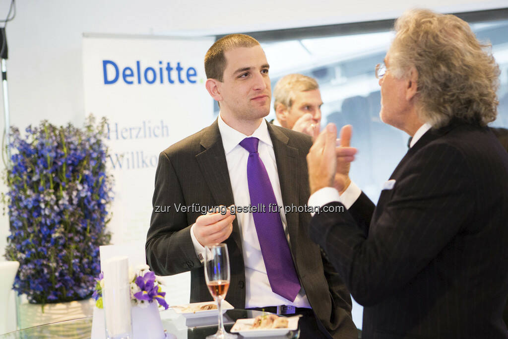 Matthias Stieber (Telekom Austria), Walter Grausam (Agrana), © Franz Reiterer für den Börse Express (mit freundlicher Genehmigung vom Börse Express) (05.04.2013) 