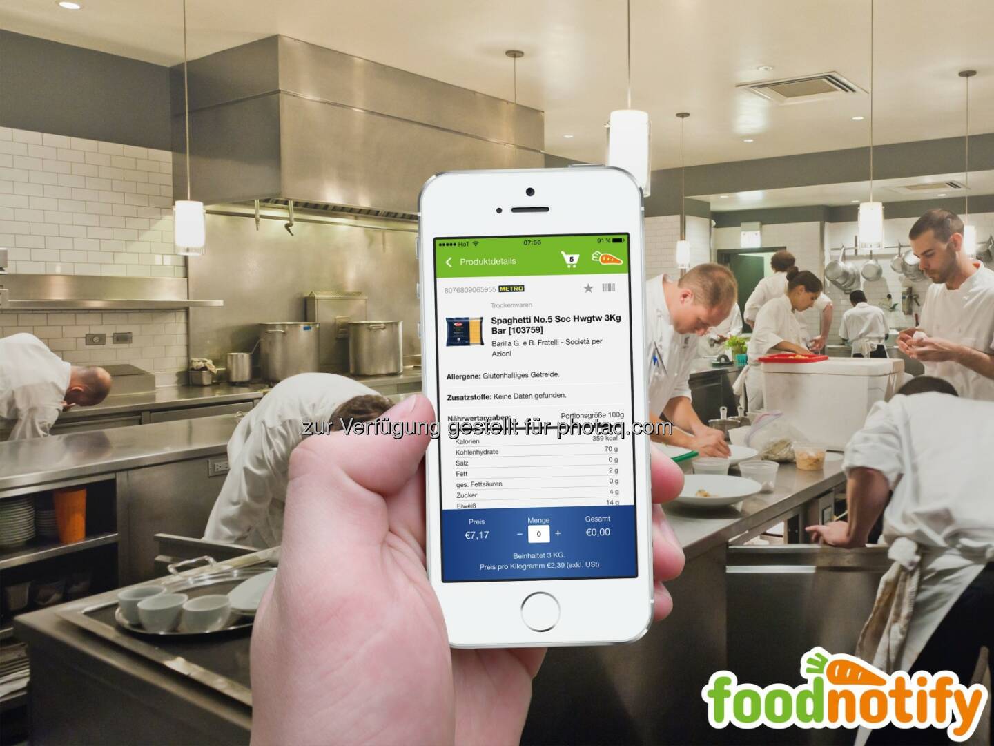 FoodNotify - Allergenverordnung : Weitere Erleichterung für die Gastronomie : Neue Funktionen helfen Aufwand in der Gastronomie zu reduzieren : Fotocredit: FoodNotify, Foto von star5112 (flickr) adaptiert / CC