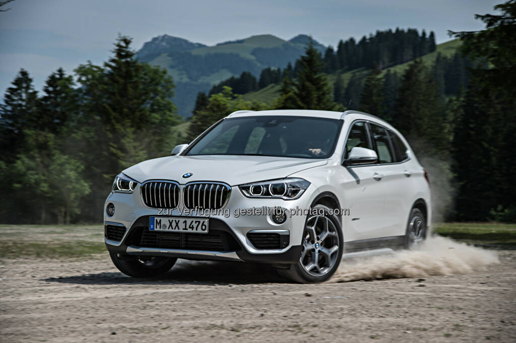 Neuer BMW X1 xDrive25d mit xLine : BMW Group mit Rekord-Absatz im Januar : © BMW Group, © Aussendung (10.02.2016) 