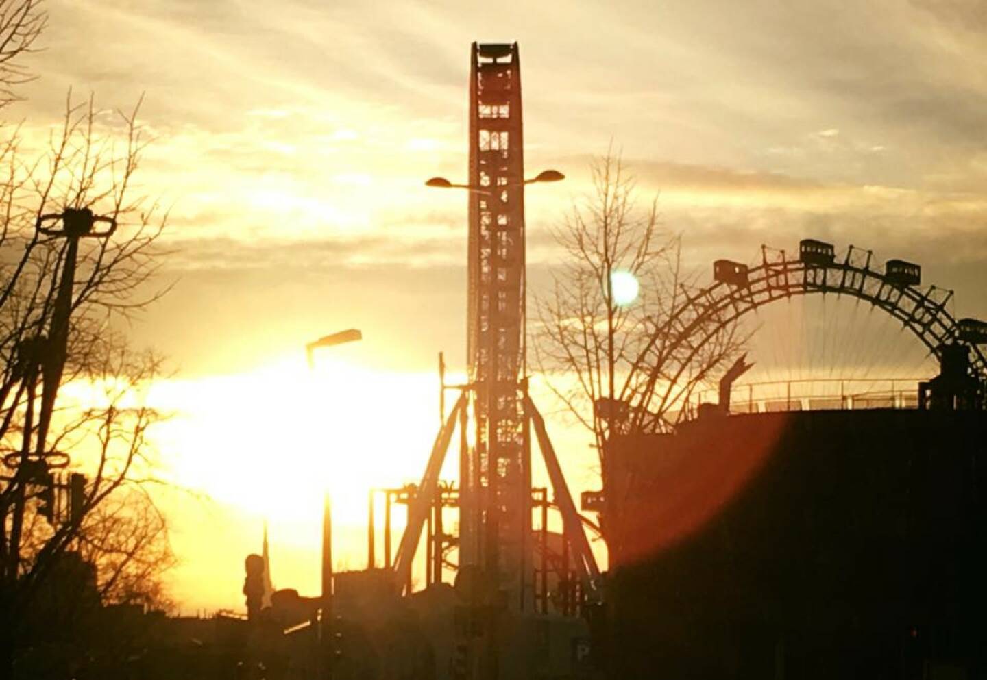 Wien Prater Riesenrad by Heidi Novy