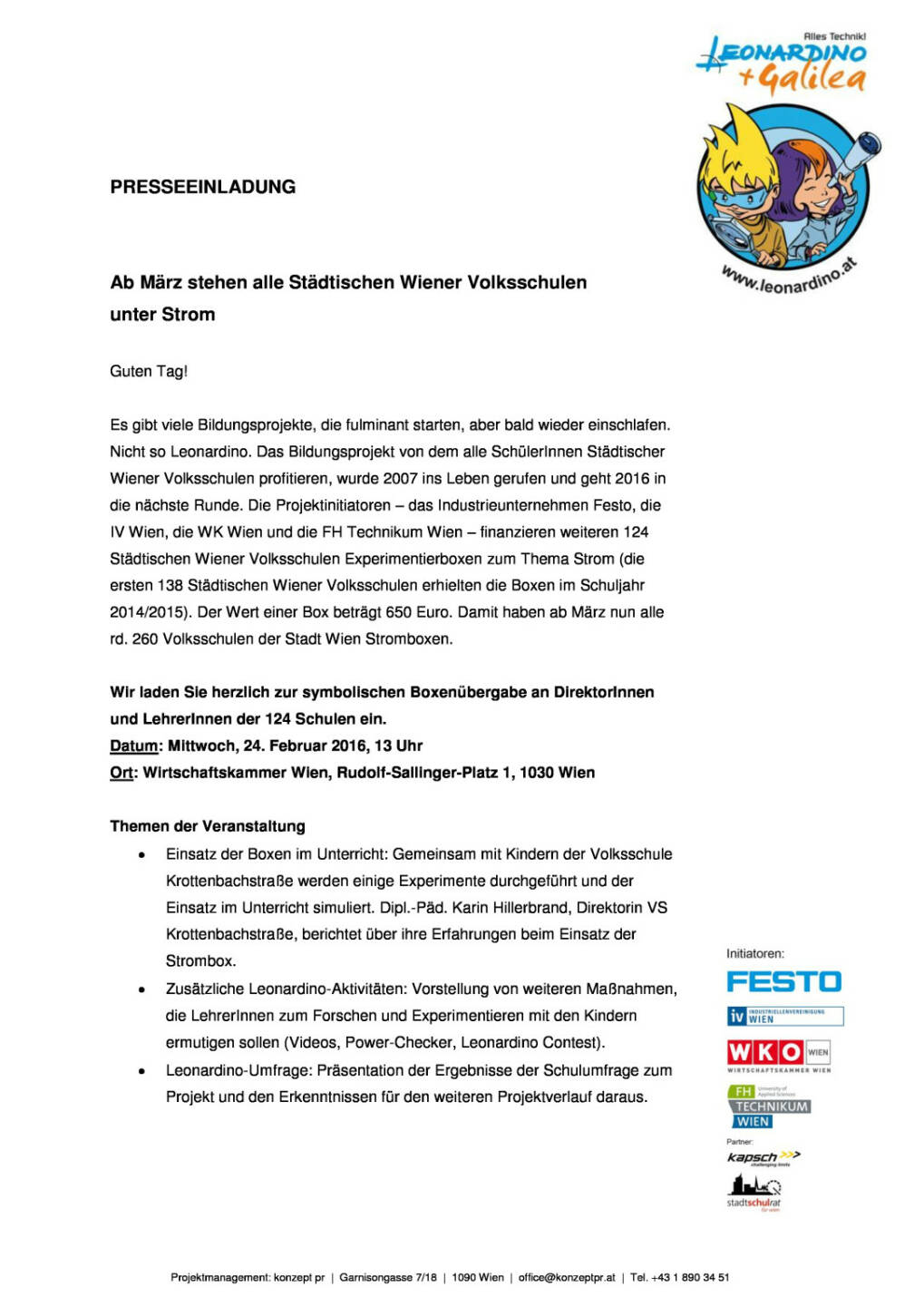 Einladung zur Leonardino Kick-off Veranstaltung am Mittwoch 24.02.2016, 13 Uhr, Seite 1/2, komplettes Dokument unter http://boerse-social.com/static/uploads/file_635_einladung_zur_leonardino_kick-off_veranstaltung_am_mittwoch_24022016_13_uhr.pdf
