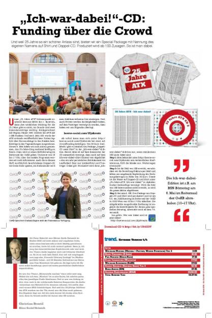 „Ich-war-dabei!“-CD: Funding über die Crowd (17.02.2016) 