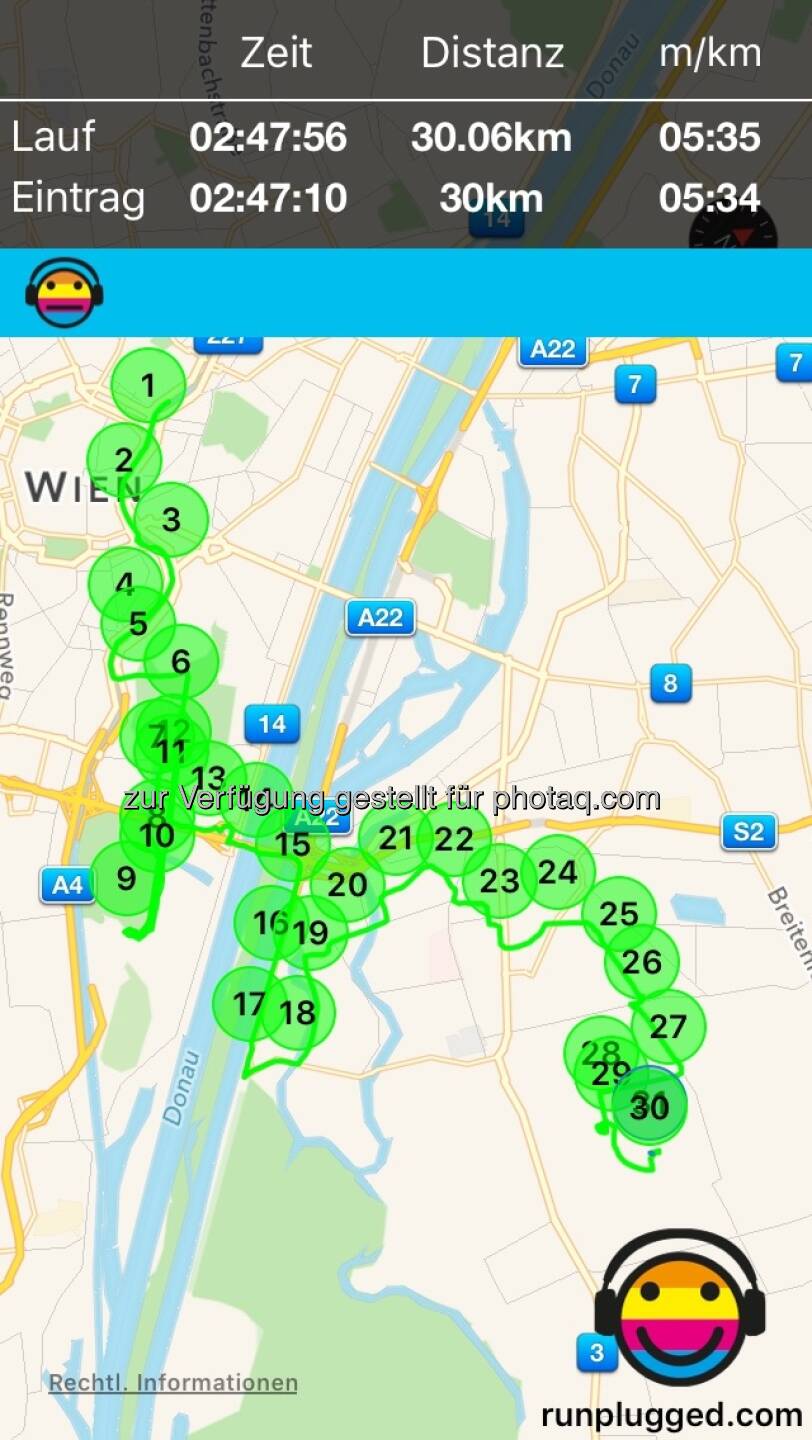 Map von der Aktivität am 21.02.2016 http://www.runplugged.com/app