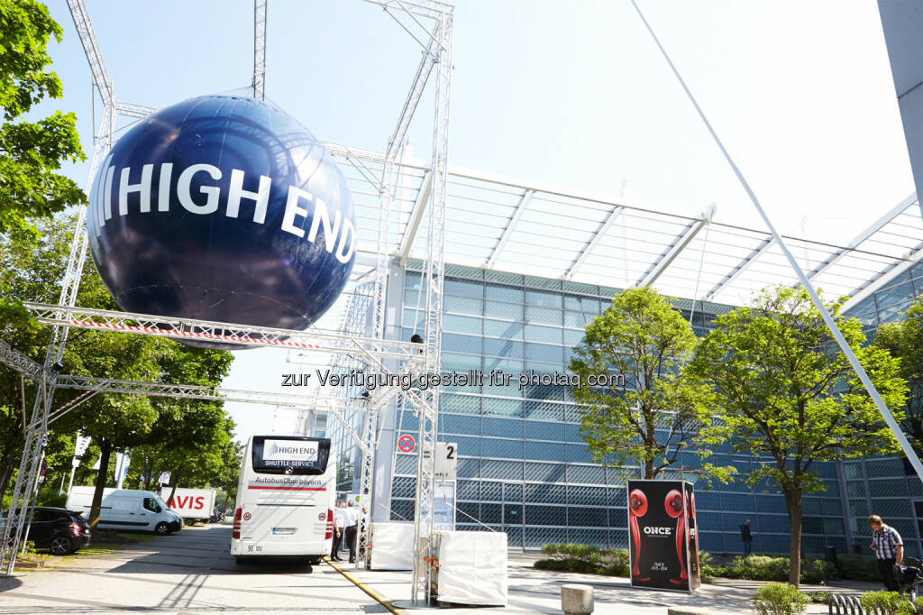 MOC München : Die weltweit führende Messe für hochwertige Unterhaltungselektronik „High End 2016“ findet vom 05. bis 08. Mai im MOC München statt : Fotocredit: “obs/High End Society Service GmbH“ (25.02.2016) 