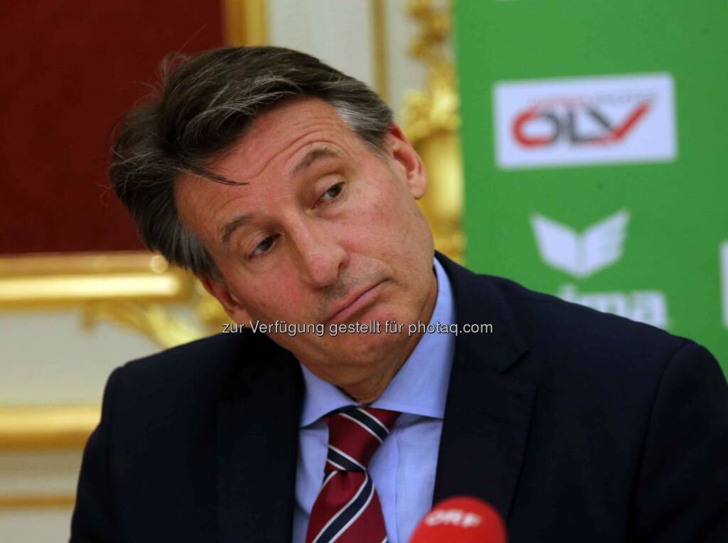 Sebastian Coe (IAAF-Präsident) (Bild: ÖLV) (01.03.2016) 