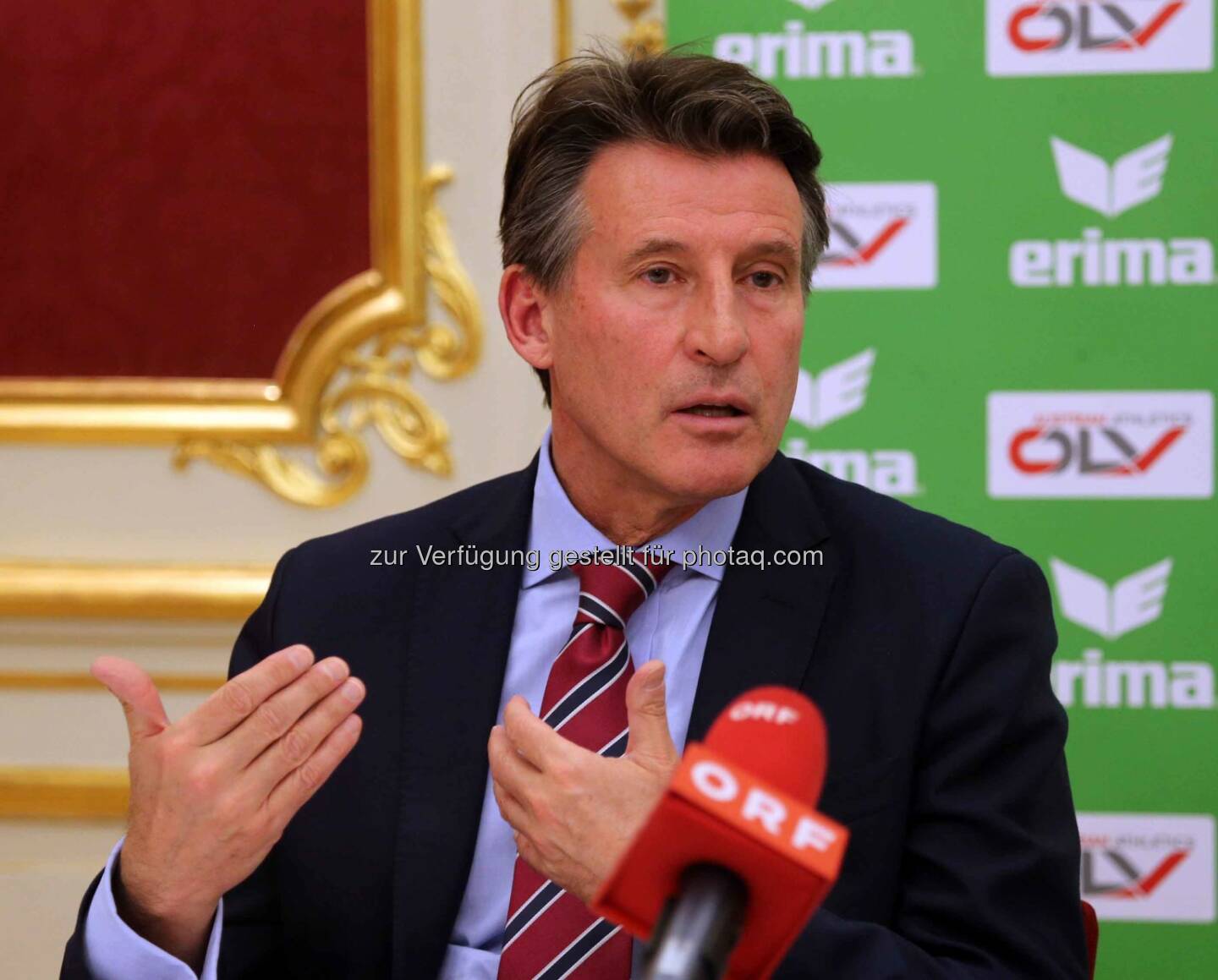 Sebastian Coe (IAAF-Präsident) (Bild: ÖLV)