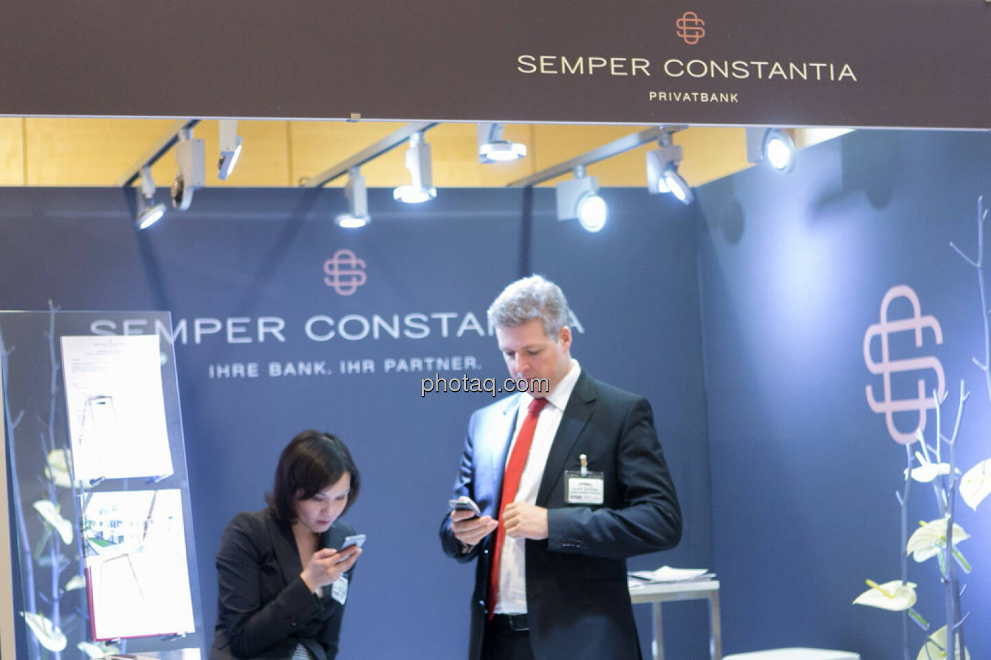 Handy Semper Constantia am Fonds Kongress