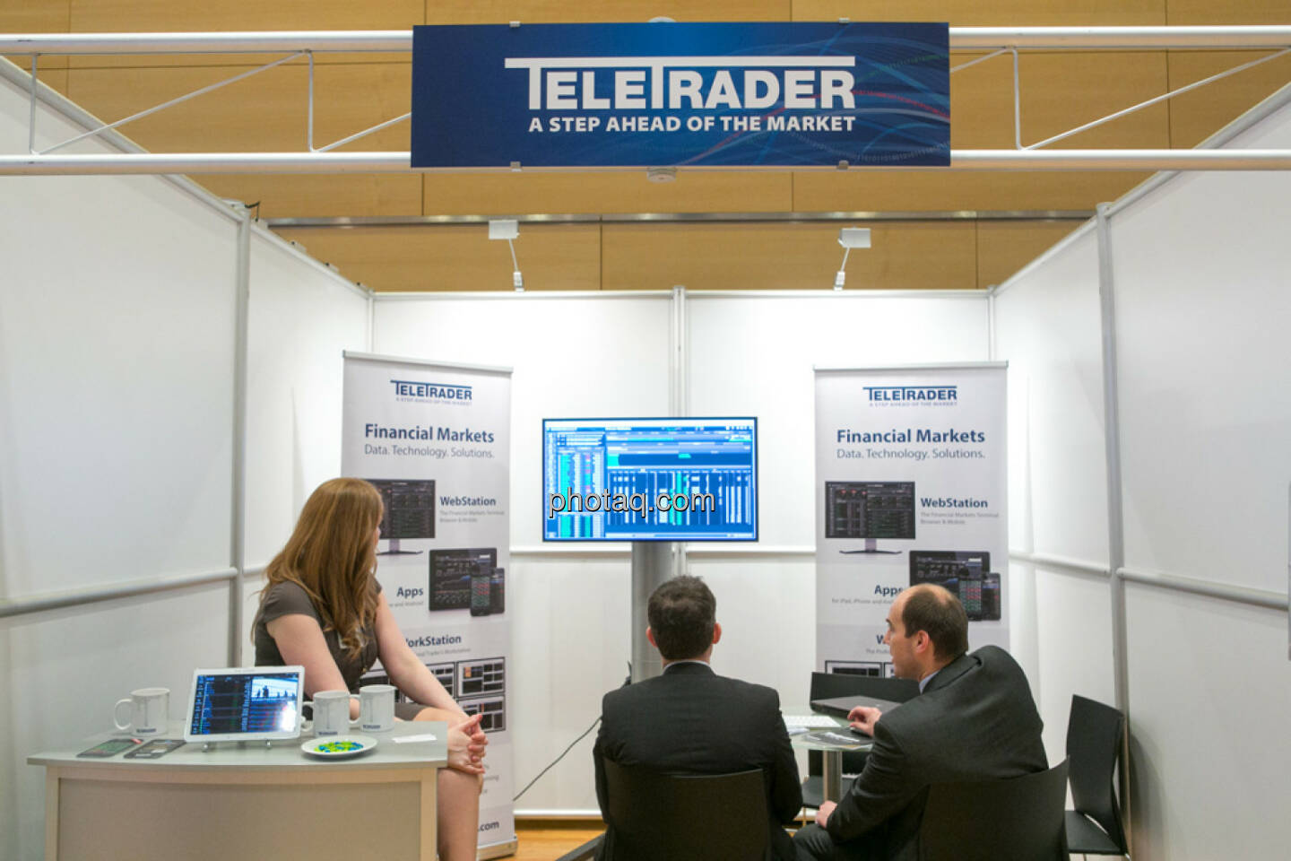 Teletrader am Fonds Kongress