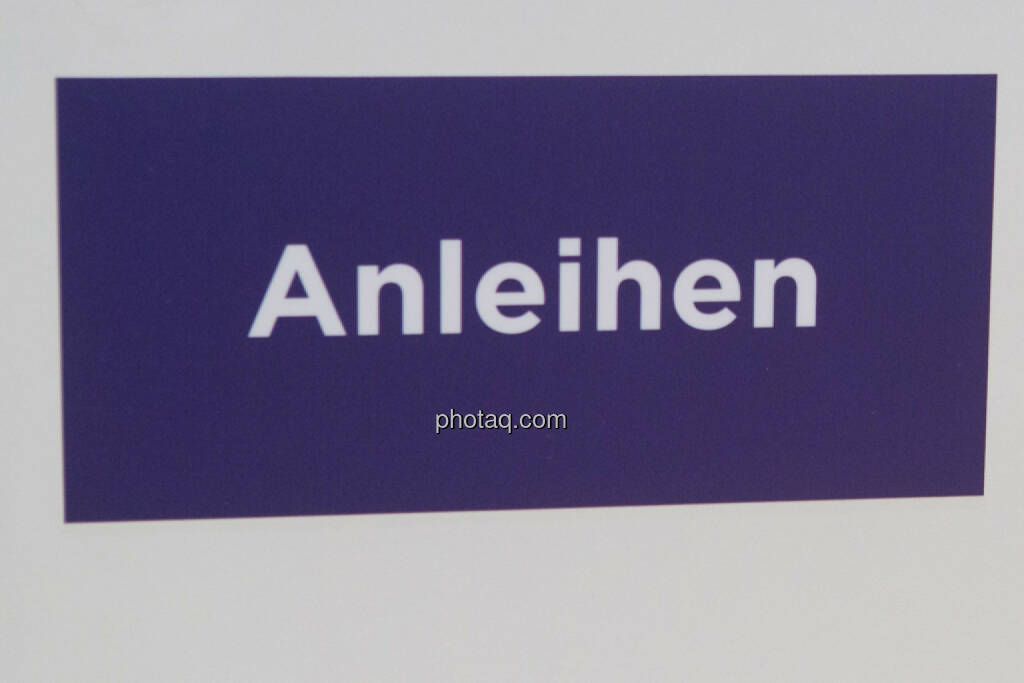 Anleihe, Anleihen, © Martina Draper/photaq (03.03.2016) 