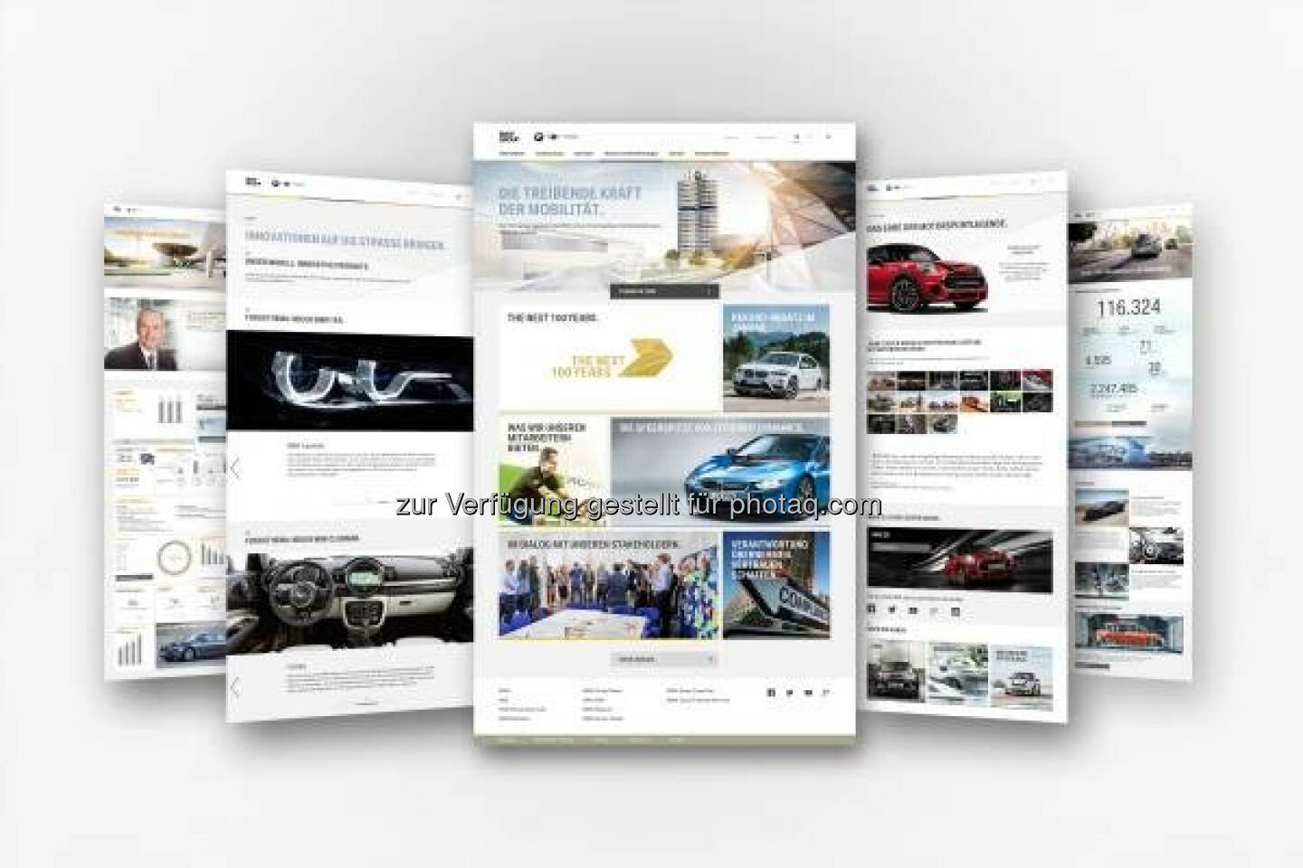 BMW Group erneuert Onlineauftritt www.bmwgroup.com : Überarbeitetes Design mit neuer Bildsprache und zusätzlicher Funktionalität : Optimiert für die Anforderungen einer modernen und zukunftsgerichteten Online-Kommunikation : © BMW Group