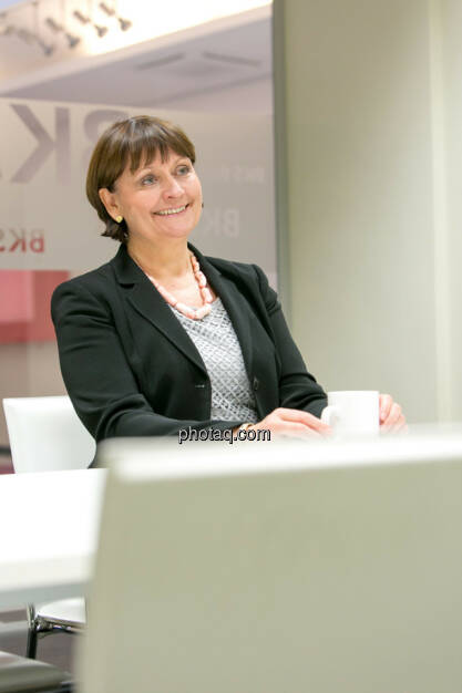 Herta Stockbauer (Vorstand BKS-Bank), © Martina Draper/photaq (10.03.2016) 