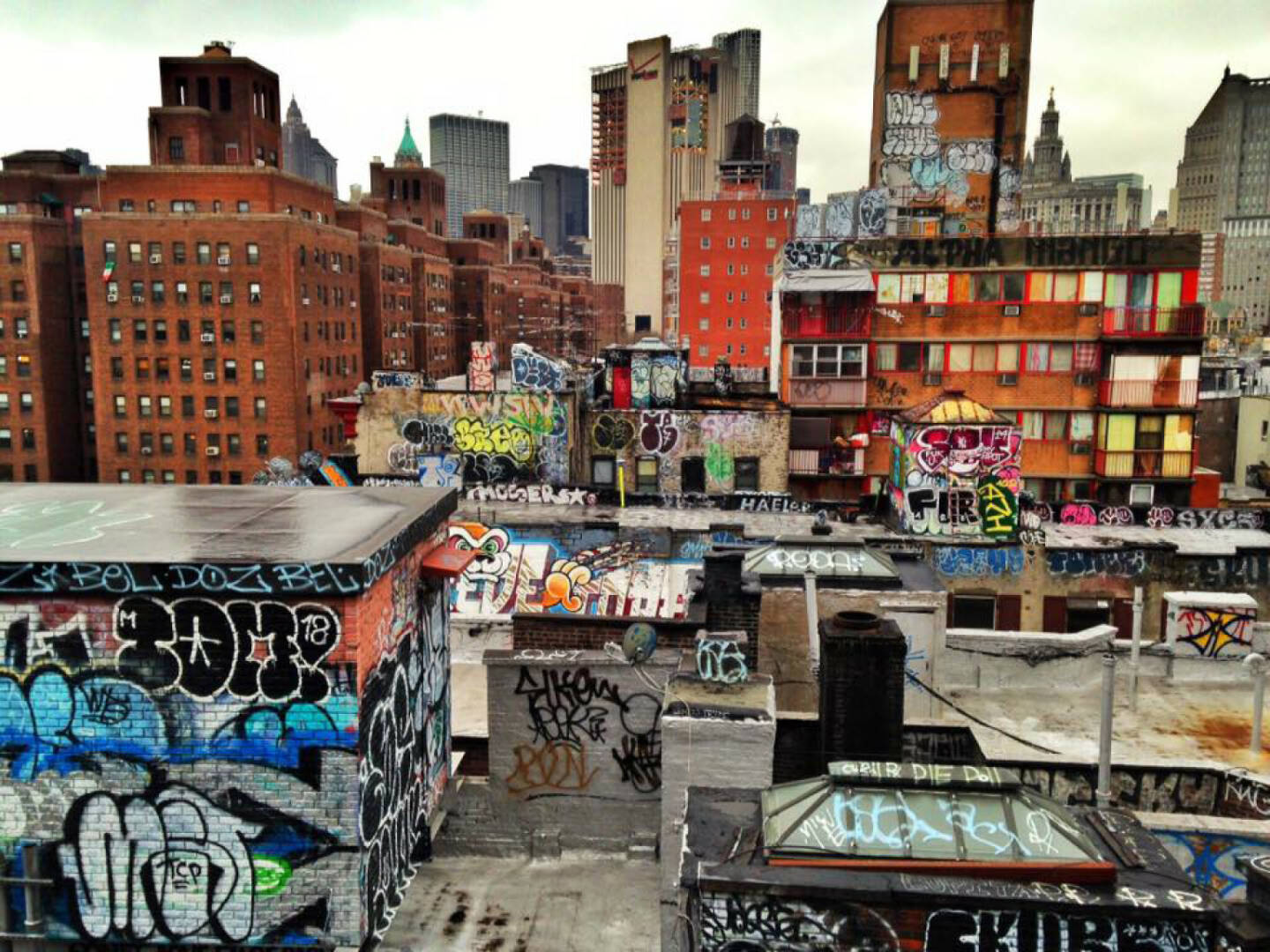 NYC, New York City, USA, Graffity