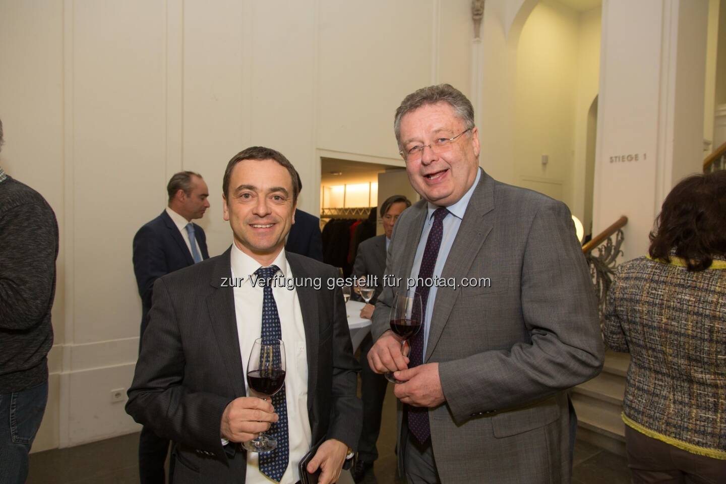 Johannes Pohl (Vorstand Binder + Co AG), Erwin Brunnmair (GF bublon GmbH)