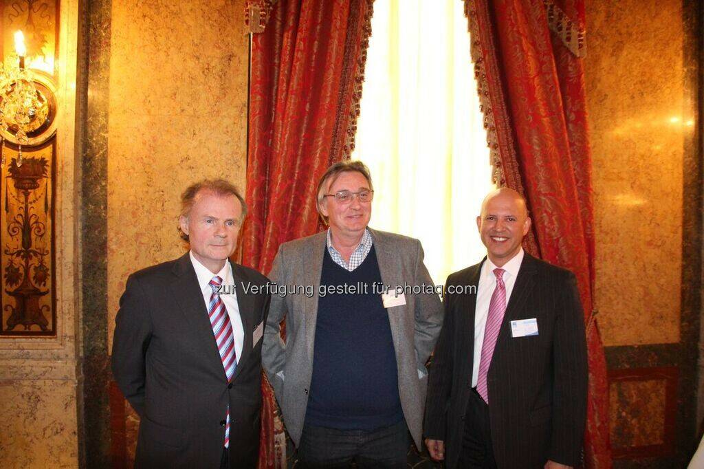 Helmut Rieder (Intellic), Heinz, Marc Gurov (OpenLimit), © <a href=