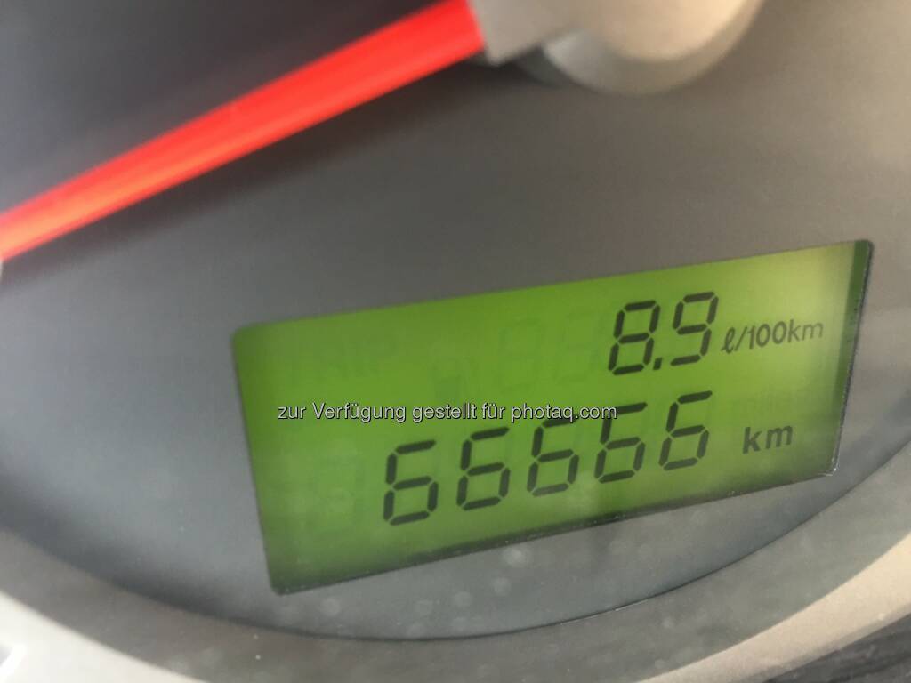 66666 Km hat mein Auto geleistet (03.04.2016) 