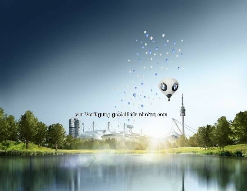 Münchner Olympiapark-Gelände : BMW feiert vom 9. bis 11. September 2016 mit dem BMW Festival und der BMW Festival Night sein 100-jähriges Jubiläum : © BMW Group, © Aussendung (05.04.2016)