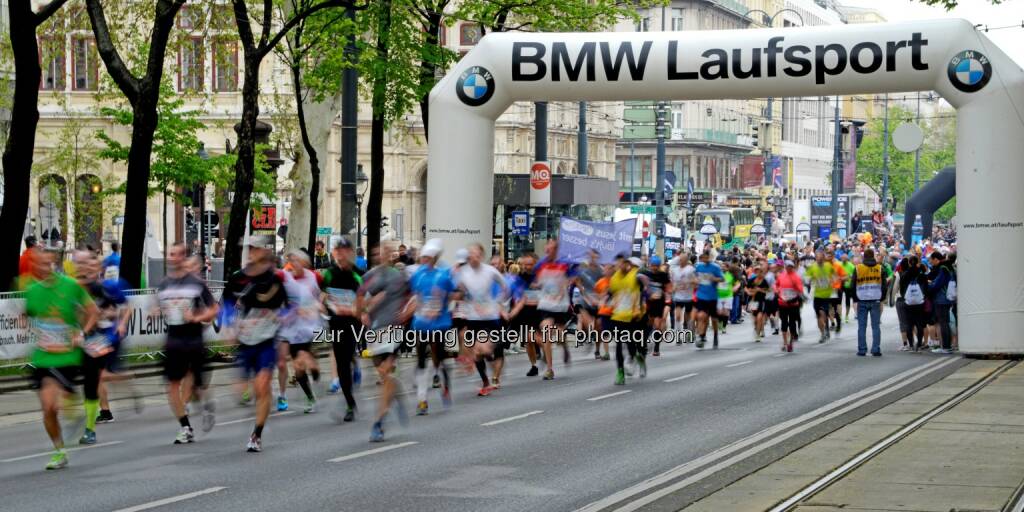 Vienna City Marathon : BMW setzt erfolgreiche Partnerschaft mit dem Vienna City Marathon auch 2016 fort : BMW ist bereits zum vierten Mal Partner des VCM : Fotocredit: Copyright BMW AG, © Aussendung (06.04.2016) 