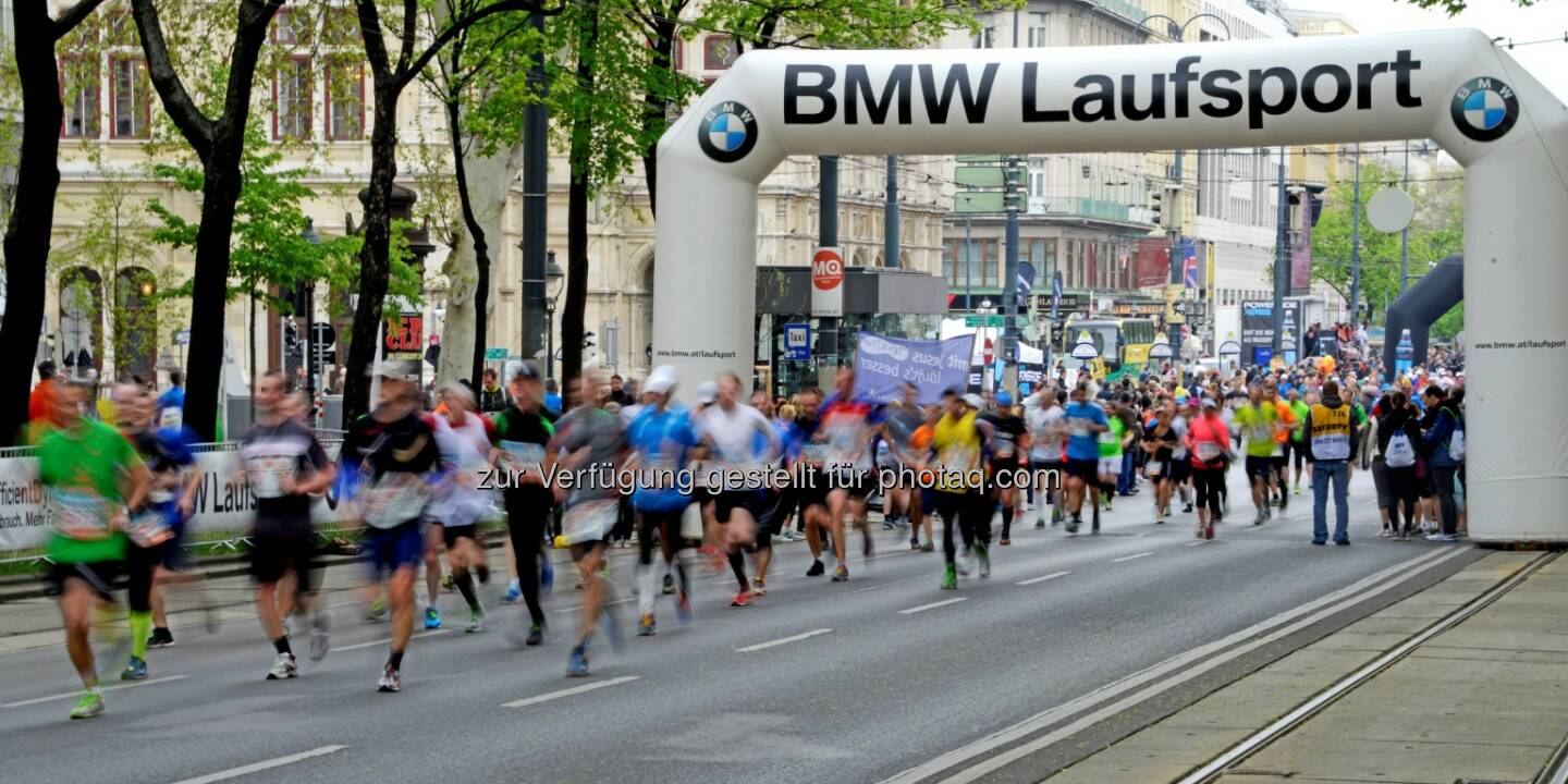 Vienna City Marathon : BMW setzt erfolgreiche Partnerschaft mit dem Vienna City Marathon auch 2016 fort : BMW ist bereits zum vierten Mal Partner des VCM : Fotocredit: Copyright BMW AG