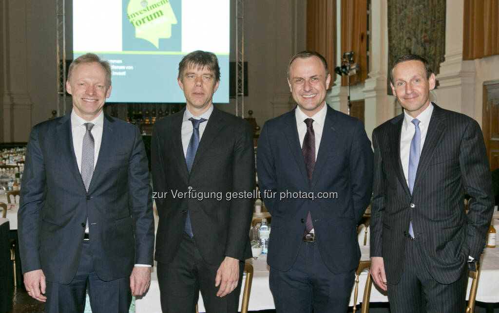 Clemens Fuest (ifo), Philipp Ther (Universität Wien), Peter Neumann (King’s College), Markus Ploner (Spängler IQAM Invest), © Spängler IQAM Invest (07.04.2016) 