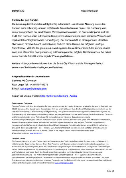 Siemens: Smart-Metering-Infrastruktur für Kärnten und Stadt Kapfenberg, Seite 3/3, komplettes Dokument unter http://boerse-social.com/static/uploads/file_874_siemens_smart-metering-infrastruktur_fur_karnten_und_stadt_kapfenberg.pdf (12.04.2016) 