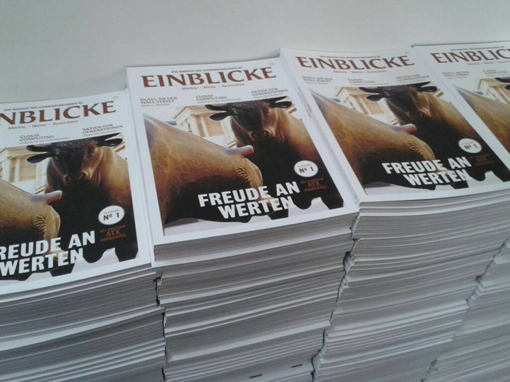 Das Finanzmagazin Einblicke startet zur Invest in Stuttgart (14.04.2016) 