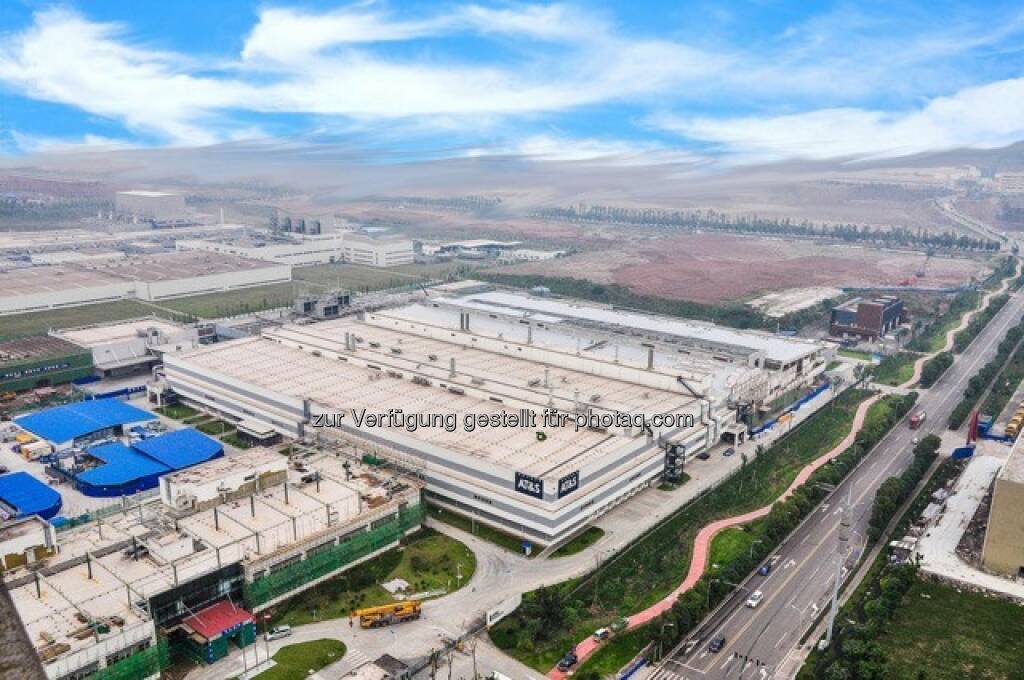AT&S Werk Chongqing, Vogelperspektive, © AT&S Austria Technologie & Systemtechnik AG (21.04.2016) 
