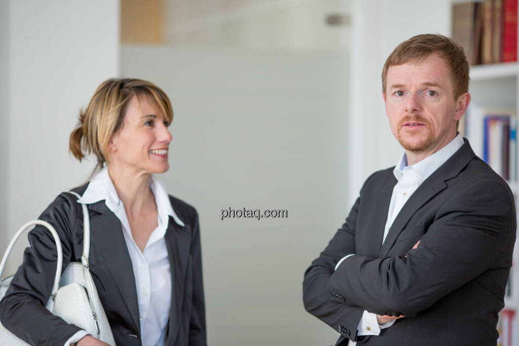 Alexandra Baldessarini, Christian Hendrik Knappe (Deutsche Bank), © Martina Draper/photaq (22.04.2016) 