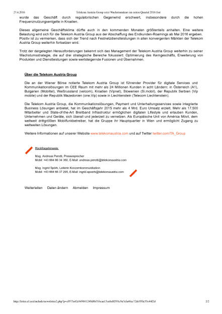 Telekom Austria Q1 2016, Seite 2/2, komplettes Dokument unter http://boerse-social.com/static/uploads/file_962_telekom_austria_q1_2016.pdf (27.04.2016) 