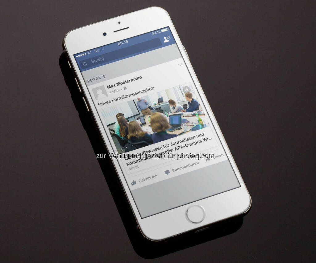 Verbreitungsdienst APA-OTS setzt auf Distributed Content : Seit April 2016 sind Inhalte auf ausgewählten Kanälen von APA-OTS als Facebook Instant Articles sowie als Accelerated Mobile Pages (AMP) verfügbar : Fotocredit: APA-OTS, © Aussender (04.05.2016) 