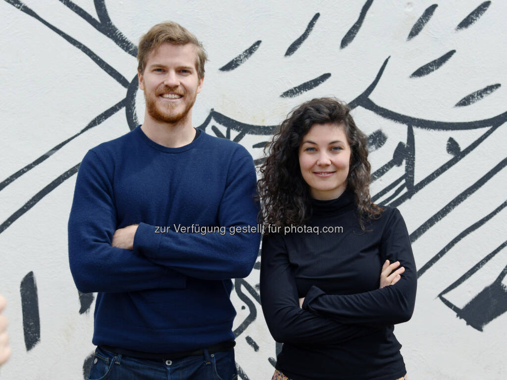 Leo Widrich und Stephanie Cox (Initiatoren) : chancen:reich – Österreichs 1. Berufsmesse für geflüchtete Menschen kommt nach Wien und setzt starkes Zeichen für Integration : Fotocredit: chancen:recht, © Aussender (04.05.2016) 